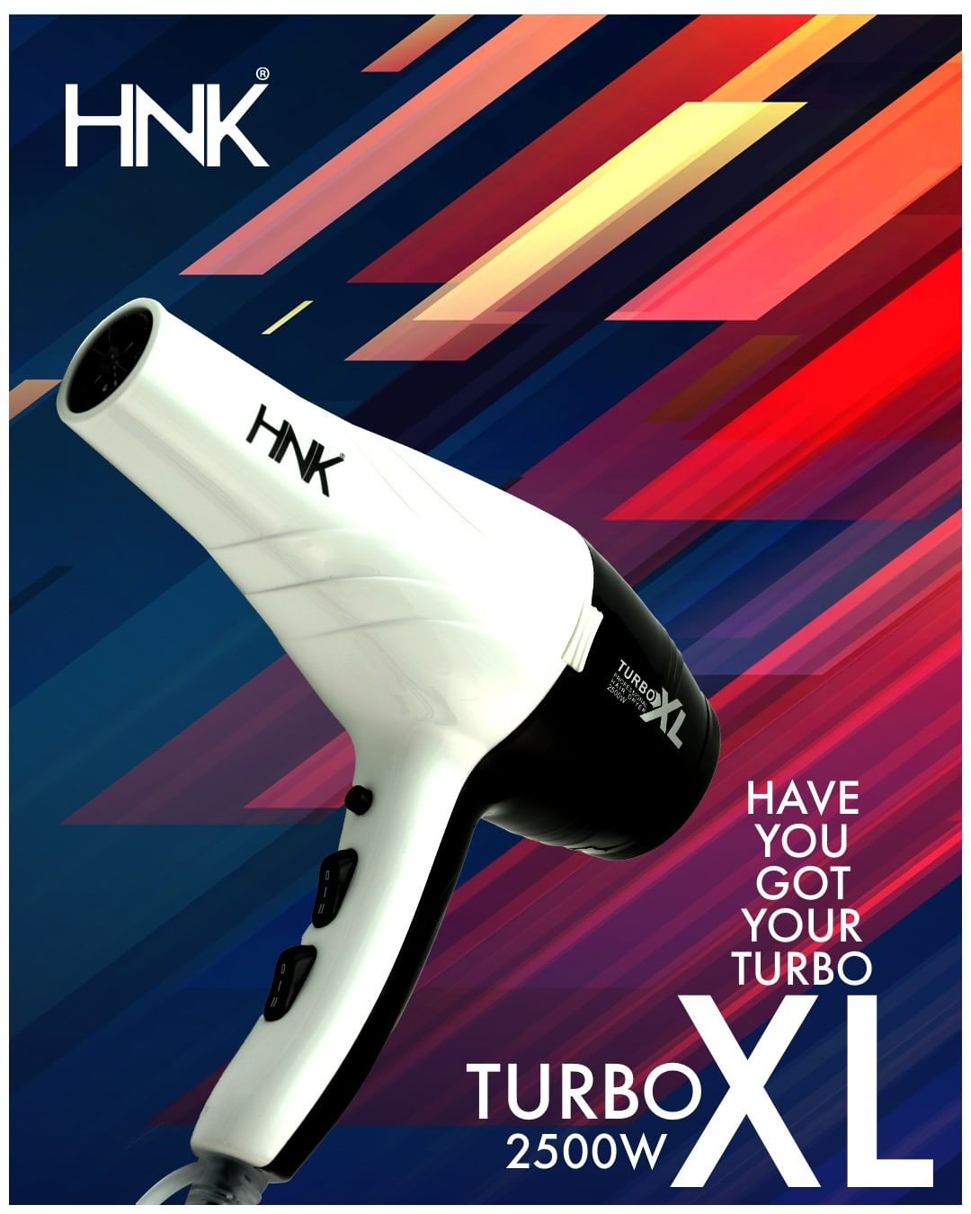 HNK TURBO PROFESSIONAL HAIR DRYER