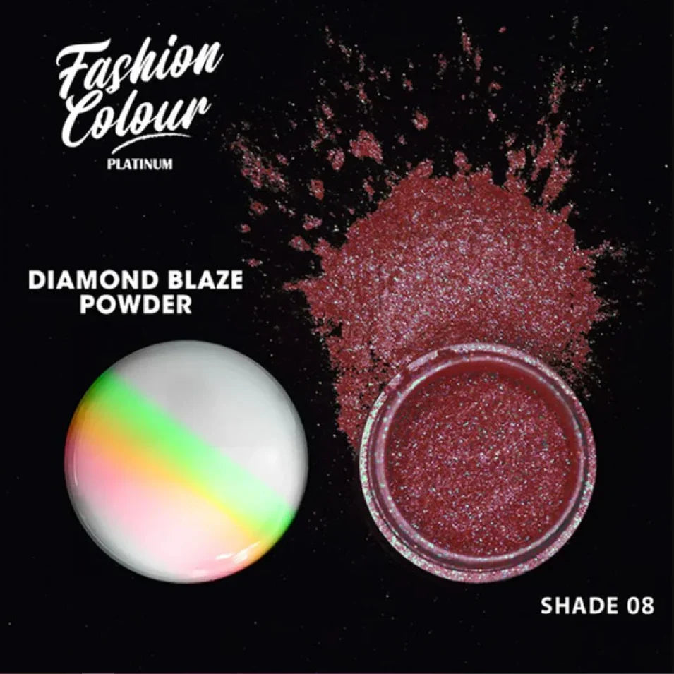 FASHION Color Platinum Diamond Blaze Powder | 2.5g | Shade 08