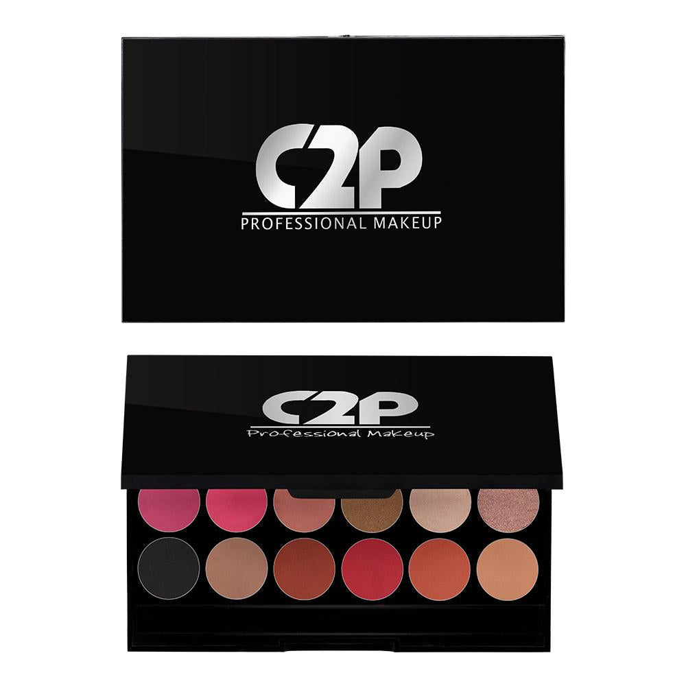 C2P DEEP ROSE EYESHADOW PALETTE