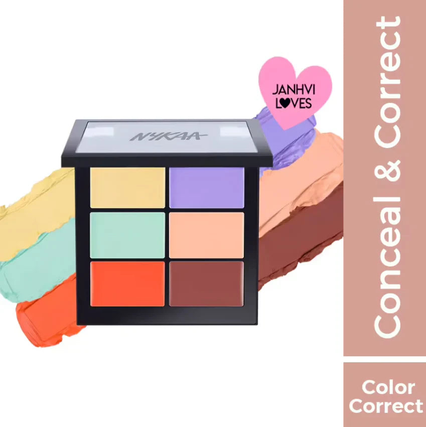 Nykaa Skingenius Conceal & Correct Palette - Correct & Contour