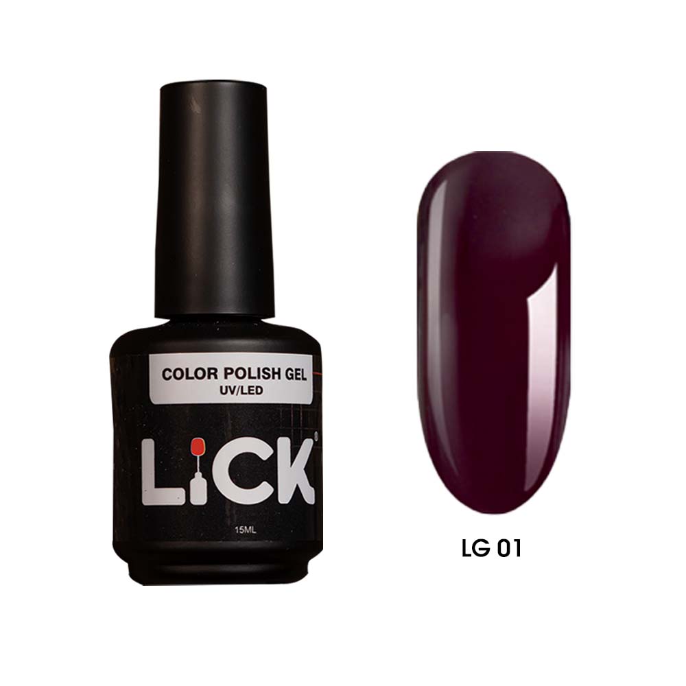 Lick Nail Gel Polish LG-01