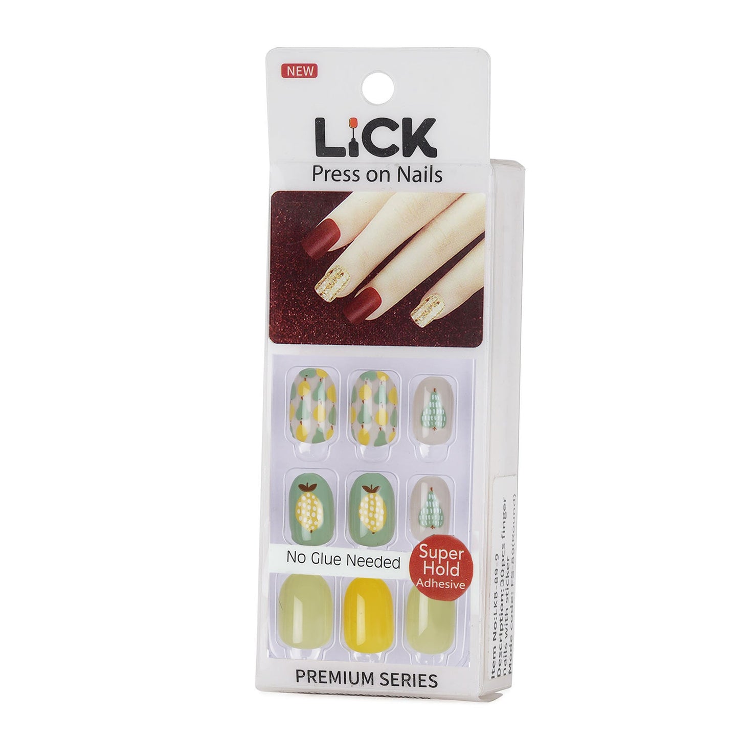 LICK NAILS Ombre Pink Shade Press on Nails