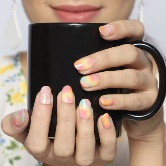 LICK NAILS Tie And Die Shade Press On False Nails