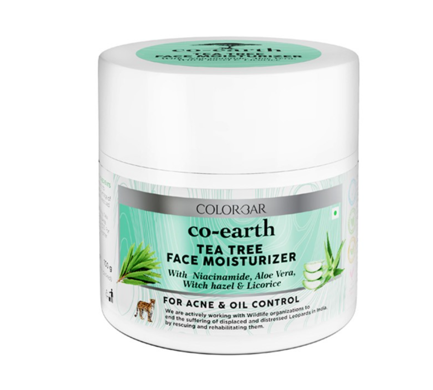 Colorbar Co-Earth Tea Tree Face Moisturizer