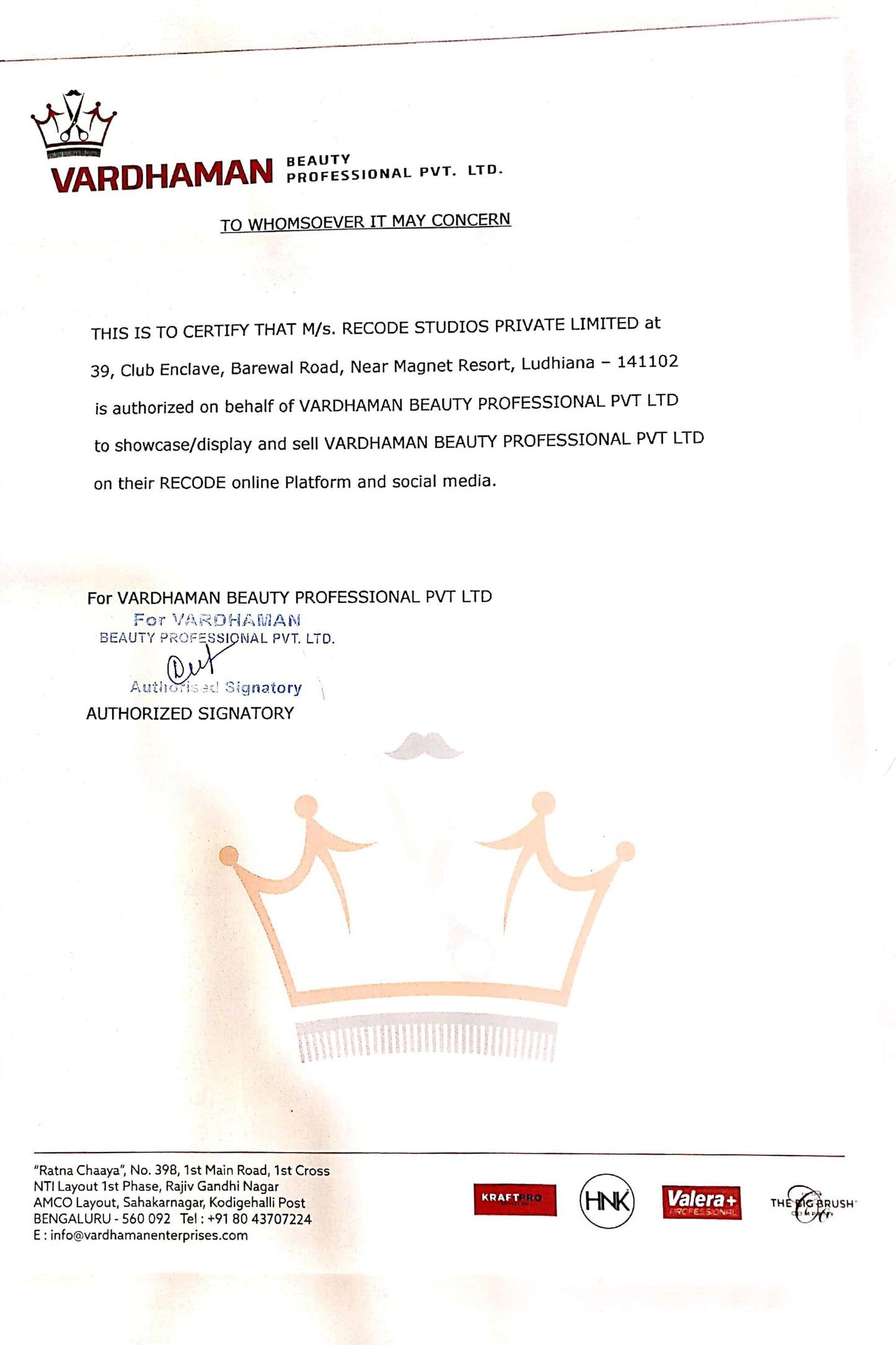 HNK Curling Tong 220c