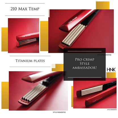 HNK Pro-Crimp Professional Hair Crimper 210C