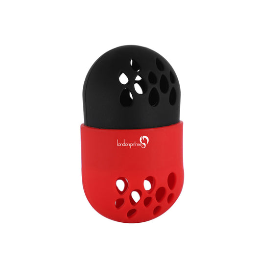 London Prime Sponge Holder - Black & Red