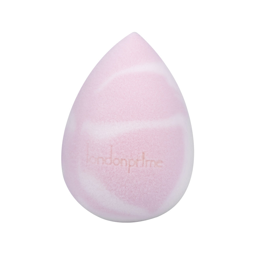 London Prime Microfiber Velvet Sponge - Marble Pink