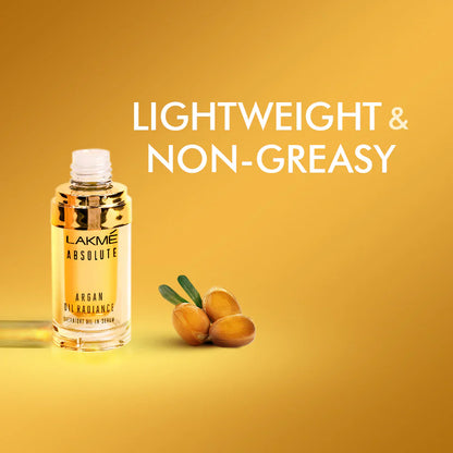 Lakme Absolute Argan Oil Radiance Face Overnight Oil In Serum With Moroccan Argan Oil