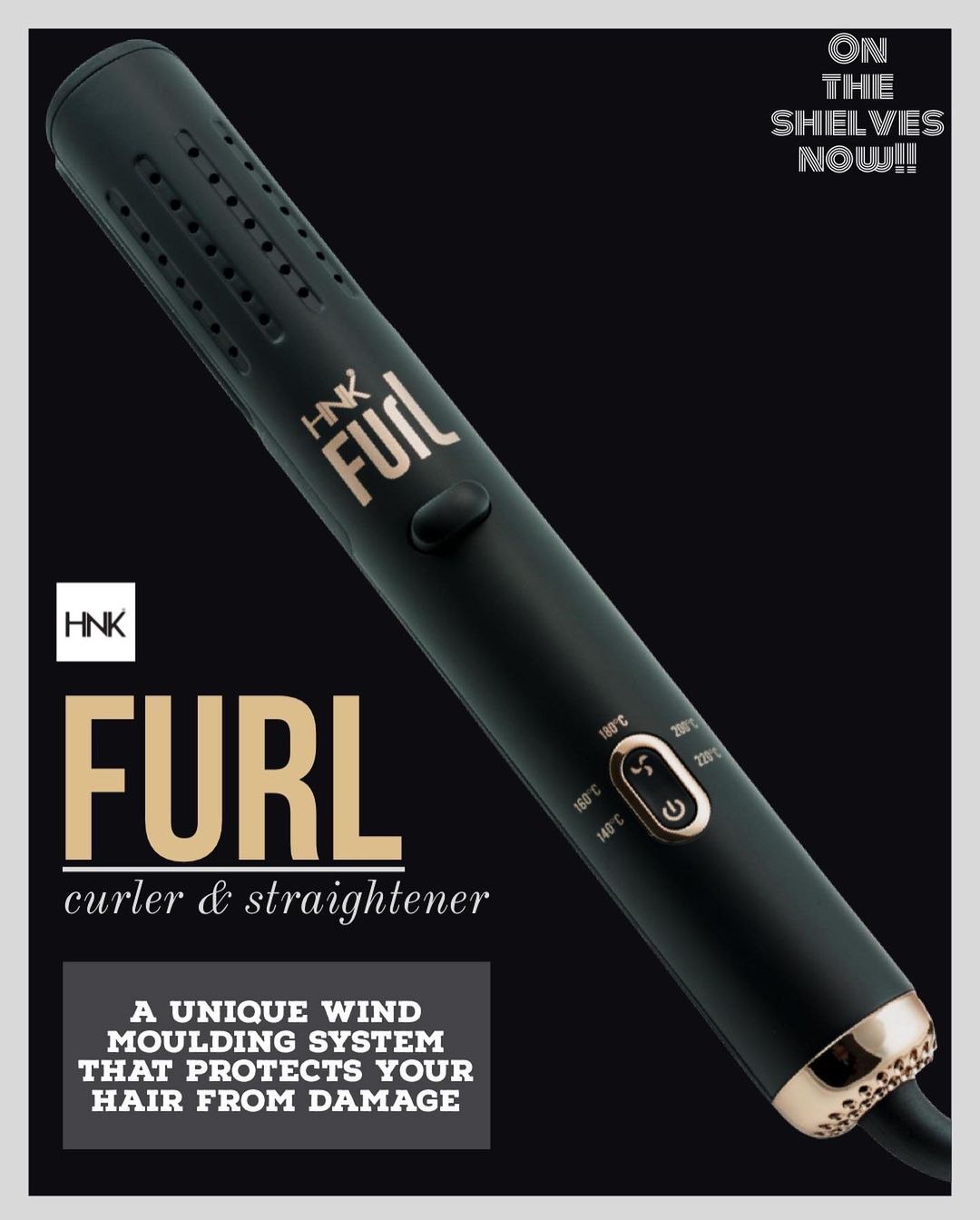 HNK FURL Premium Curler 140c - 220c