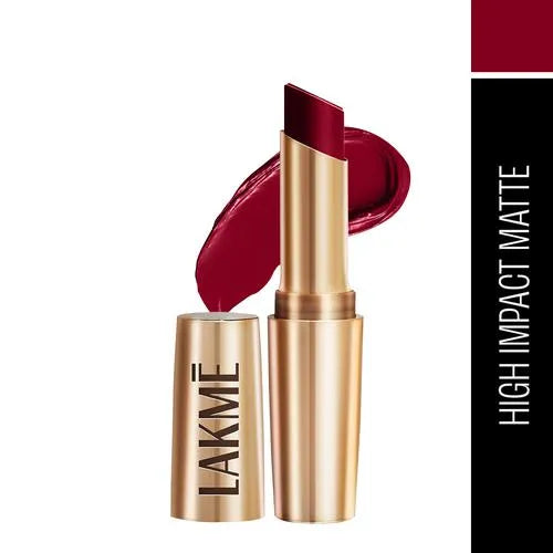 Lakme 9to5 Primer + Matte Lip Color - Burgundy Passion