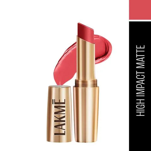 Lakme 9to5 Primer + Matte Lip Color - Peachy Affair