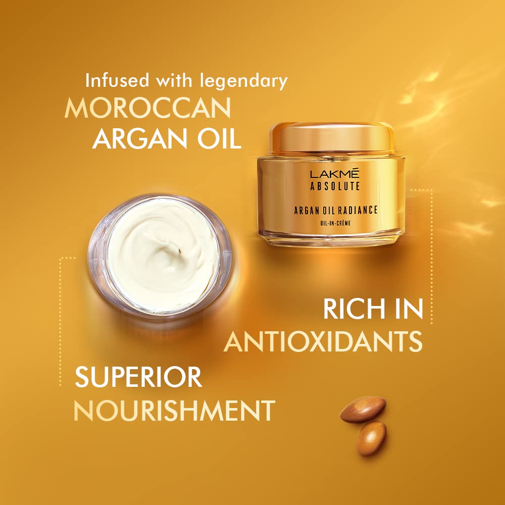 Lakme Absolute Argan Oil Radiance Oil-In-Creme SPF 30 PA ++