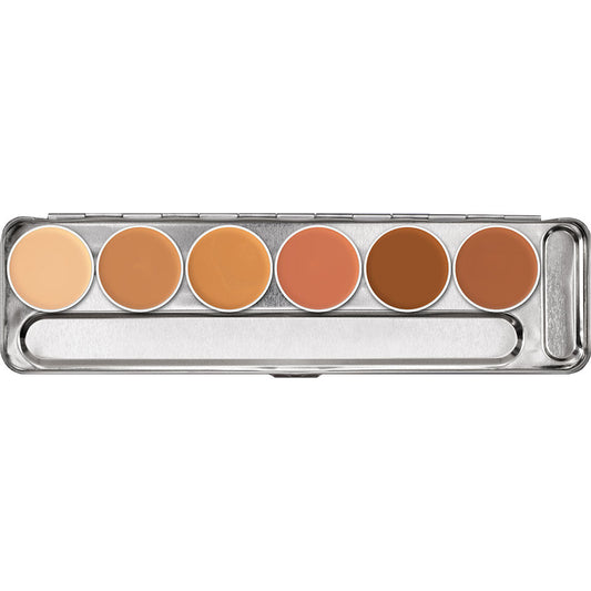 Kryolan Dermacolor Camouflage Creme Palette Bridal 6 Shades