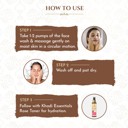 KHADI Charcoal Face Wash - 100ml , 100ml