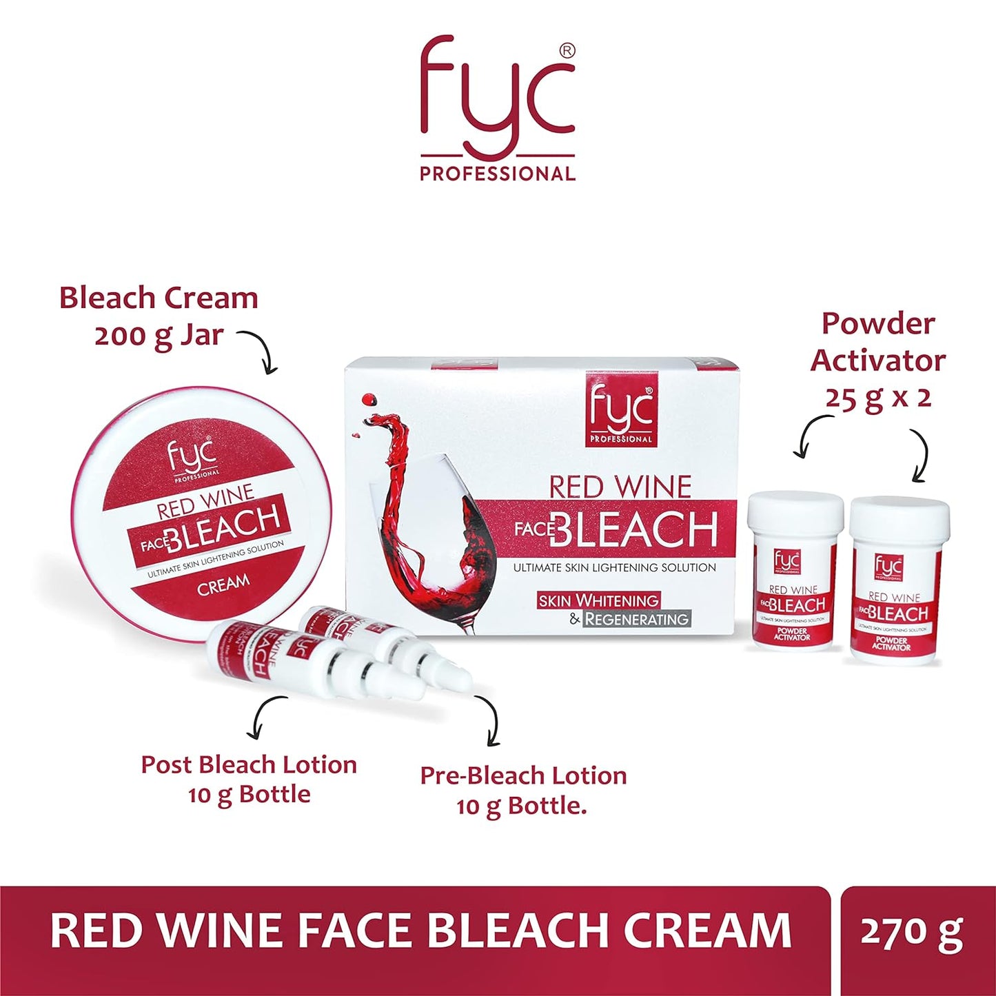 FYC Professional Red Wine Bleach (270gm)