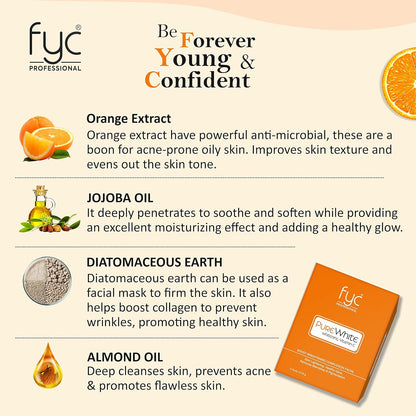 FYC Professtional Pure White Whitening Vitamin C Facial Kit - 95 G