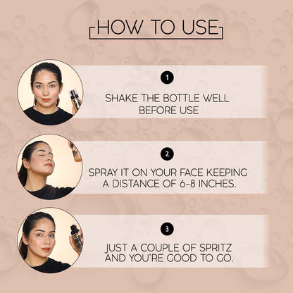 C2P ULTRA HD MAKEUP SETTING MIST & FIX - SHIMMER