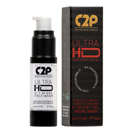 C2P ULTRA HD CLEANSER TONER MOISTURIZER FACE WASH