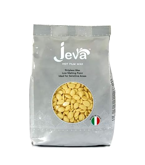 Jeva Brazilian Film Wax (White Chocolate) Wax  (500 g)