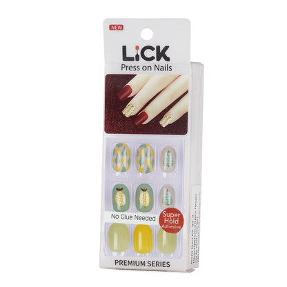 LICK NAILS Ombre Pink Shade Press on Nails
