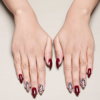 LICK NAILS Chromatic With Peach Pink Press on Nails