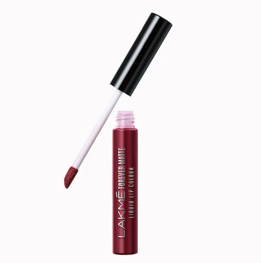 Lakme Forever Matte Liquid Lip Color Red Sangria
