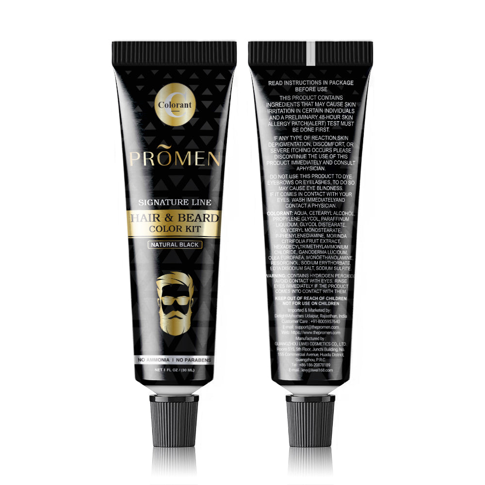 Promen Hair & Beard Color Kit
