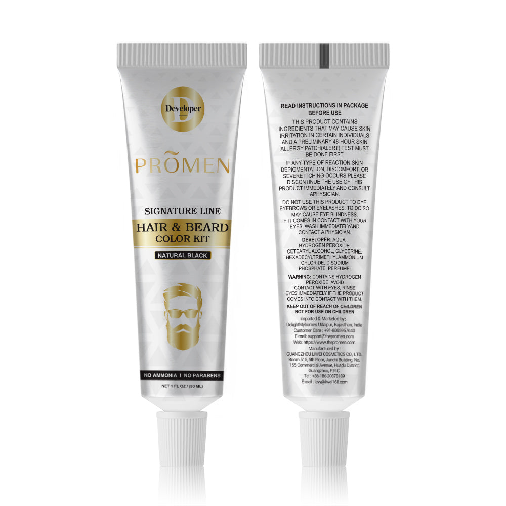 Promen Hair & Beard Color Kit