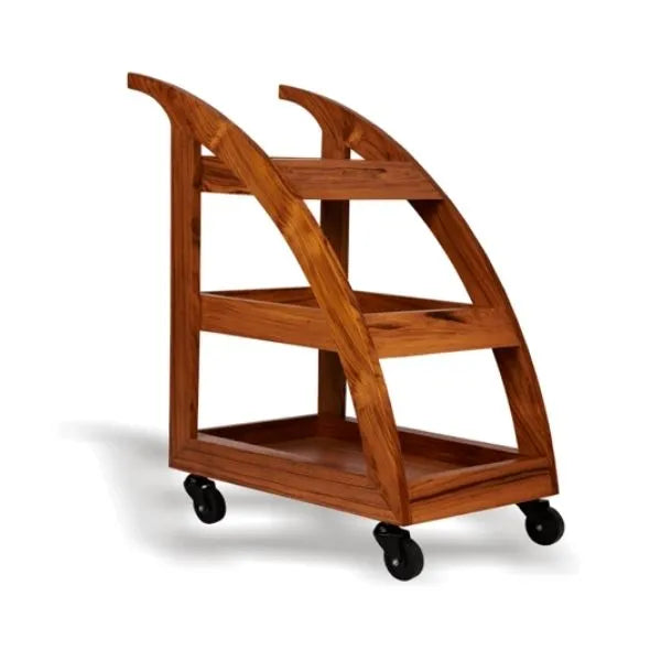 Decorite Astha Wooden Trolley