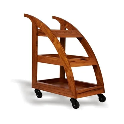 Decorite Astha Wooden Trolley