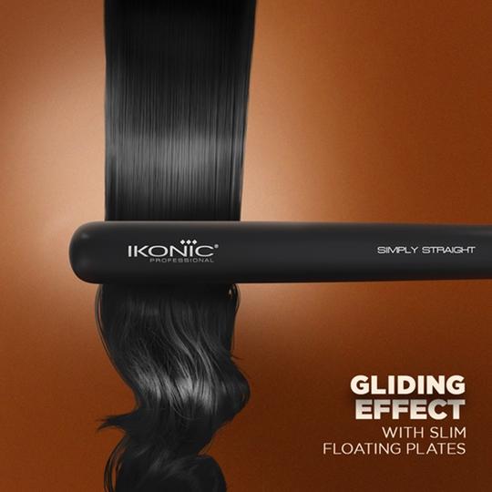 IKONIC HAIR STRAIGHTENER - SIMPLY STRAIGHT BLACK