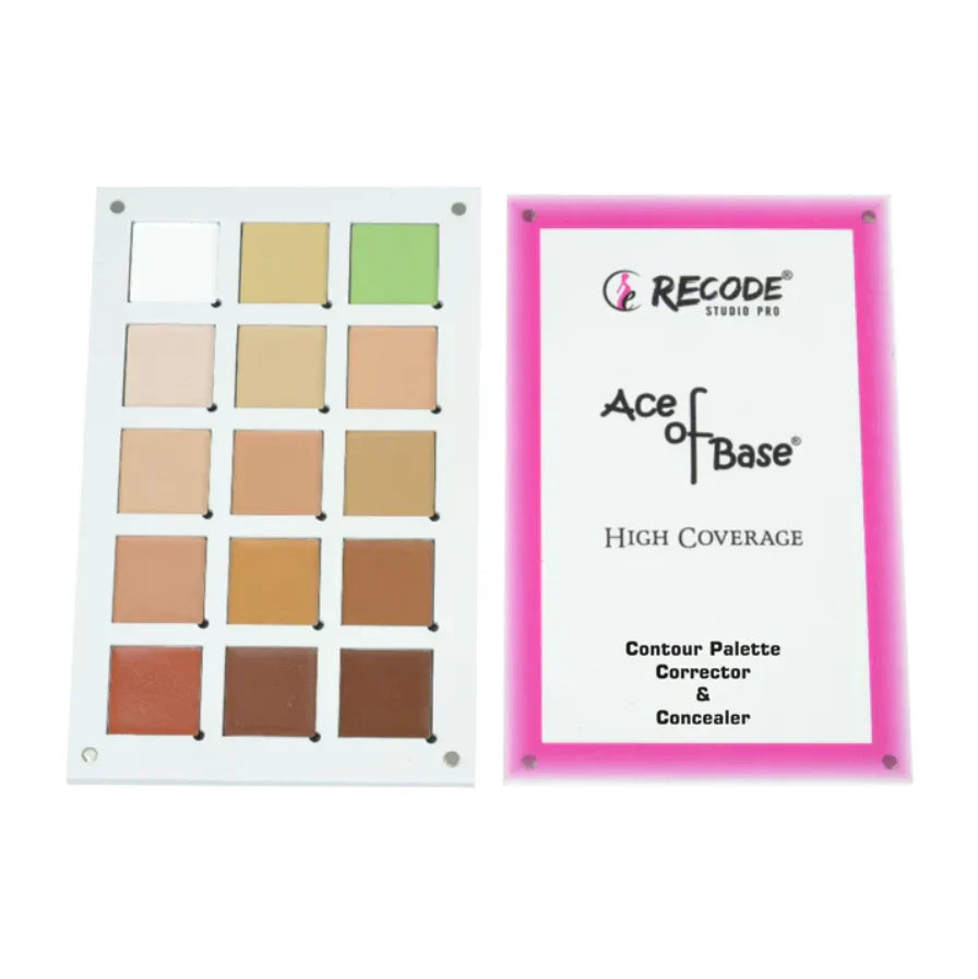 Recode Ace Of Base Contour Palette Corrector & Concealer