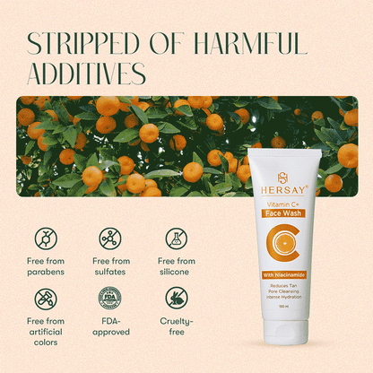 HERSAY Vitamin C + Face Wash 100ml