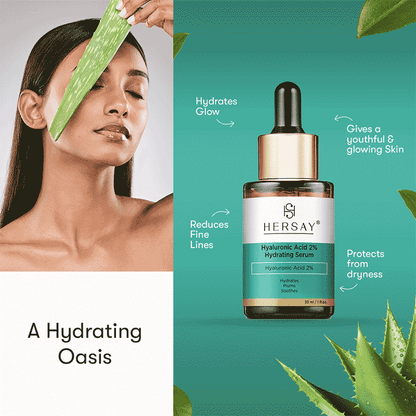 Hersay hyaluronic acid 2% hydrating serum 30ml