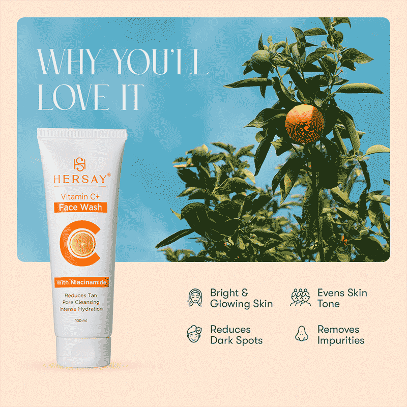 HERSAY Vitamin C + Face Wash 100ml