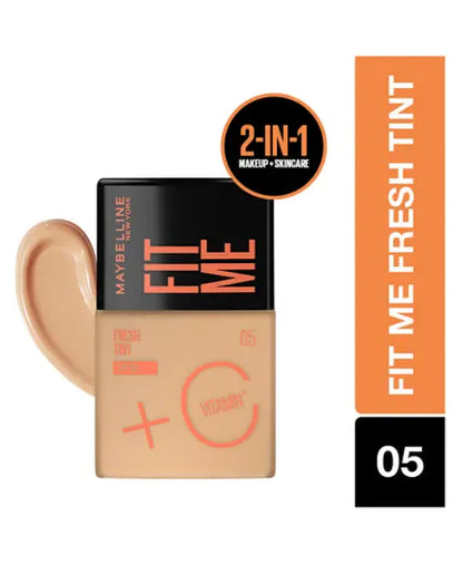 Maybelline New York Fit Me Fresh Tint Foundation With SPF 50 & Vitamin C 30 Ml