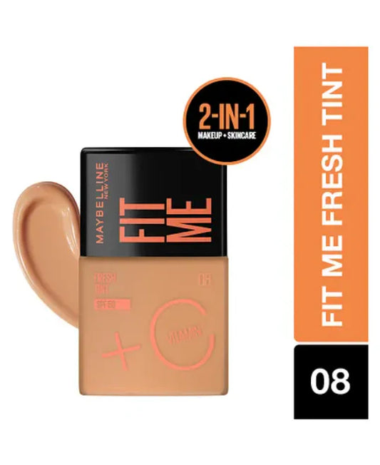 Maybelline New York Fit Me Fresh Tint Foundation With SPF 50 & Vitamin C 30 Ml