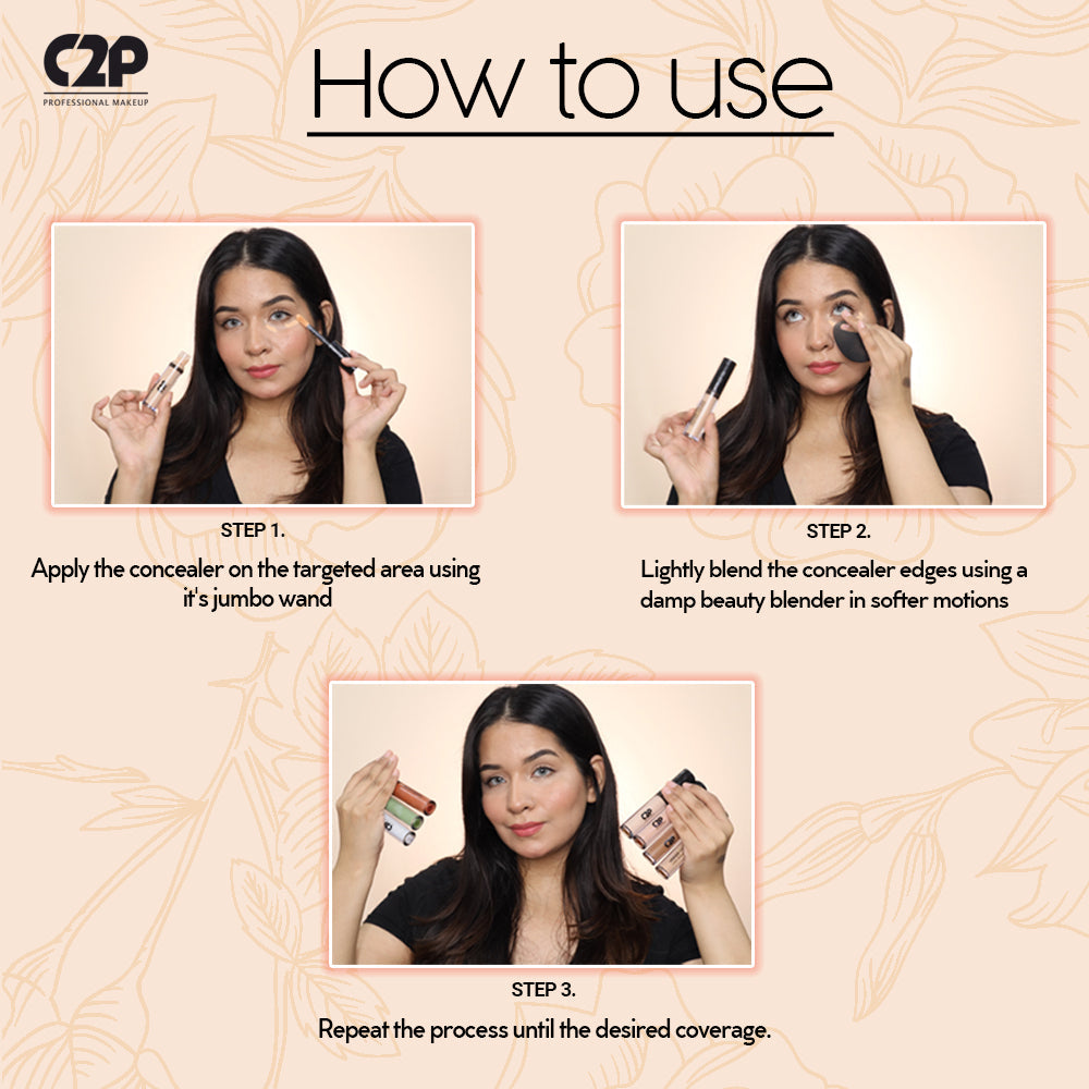 C2P UNDER COVER LONG-WEAR CONCEALER