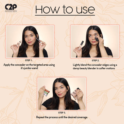 C2P UNDER COVER LONG-WEAR CONCEALER