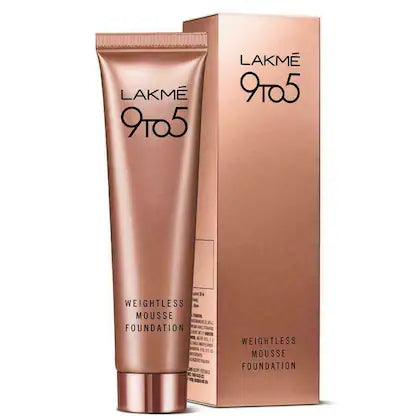 Lakme 9 To 5 Weightless Mousse Foundation - Beige Vanilla