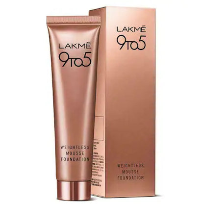 Lakme 9 To 5 Weightless Mousse Foundation - Beige Vanilla