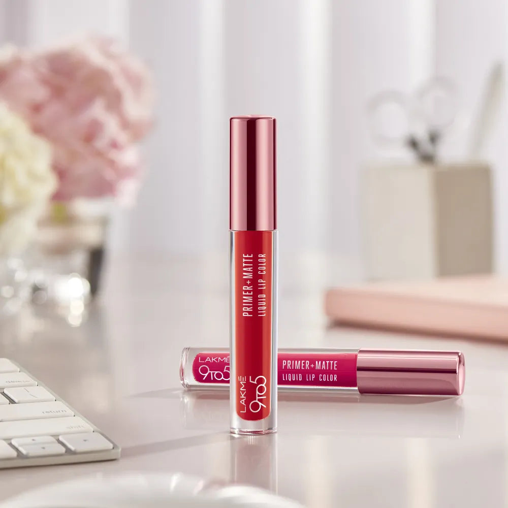 Lakme 9to5 P + M Liquid Lip Color - MN2 Mocha