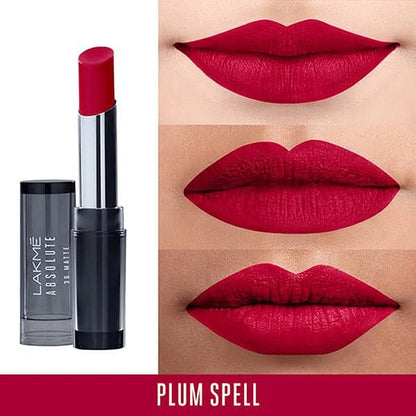 Lakme Absolute 3D Lipstick - Plum Spell