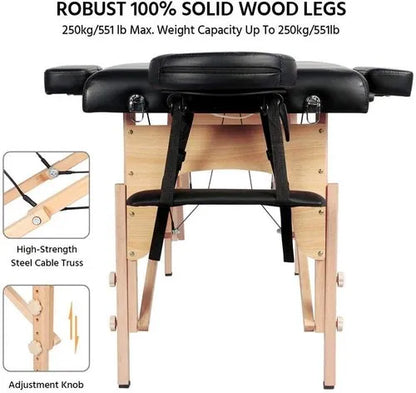 Decorite Naysa Portable Spa Massage Bed & Reiki Table