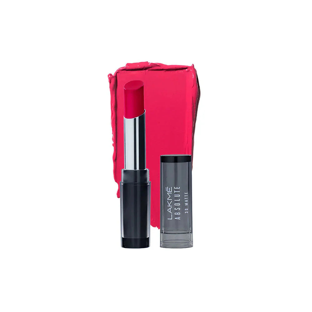Lakme Absolute 3D Lipstick - Pink Passion